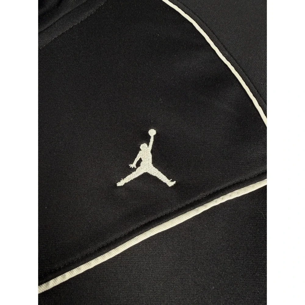 Jordan Dri-FIT Track Jacket Mens Large Black Full Zip Coat